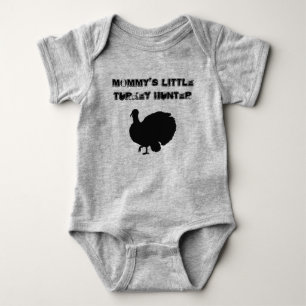 Mamma Little Turkey Hunter med Turkiet T Shirt