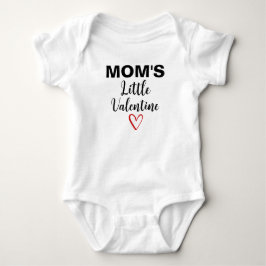 Mamma Little Valentine Baby First Valentine T Shirt