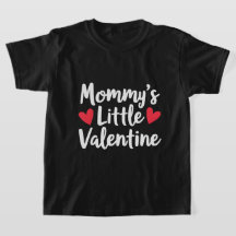 Mamma Little Valentine Graphic T-Shirt