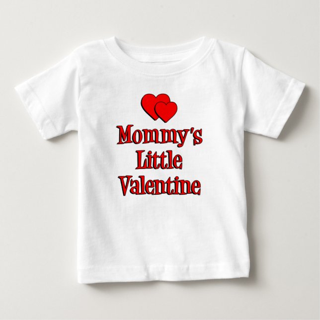 Mamma Little Valentine T-shirt (Framsida)