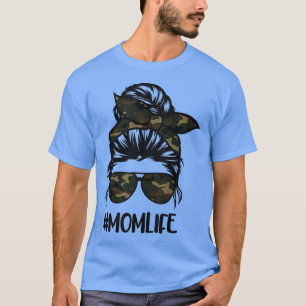 Mamma Liv Kamouflage Band, Militära Veteran Match T Shirt