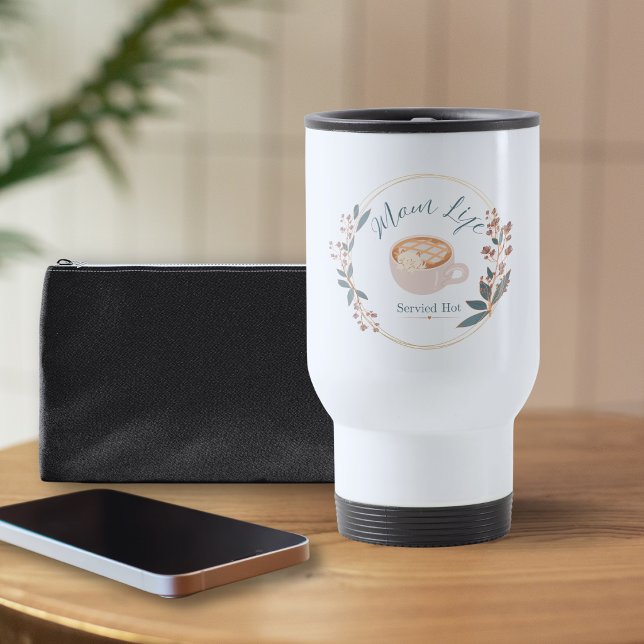 Mamma Liv Serveras Varmt Mysig Kaffe Katt Konst Resemugg (Skapare uppladdad)