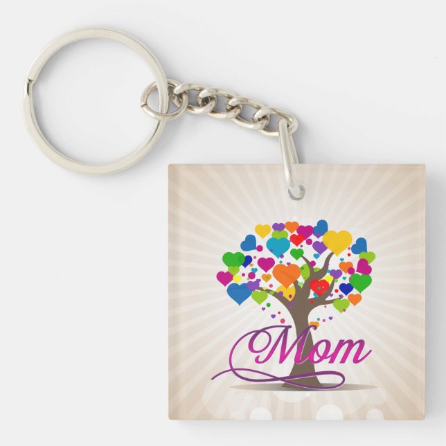 Mamma Livets träd Hearts (Framsidan)