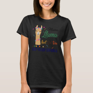 Mamma Llama Funny Mor S Dag Kvinnor Mamma Födelsed T Shirt
