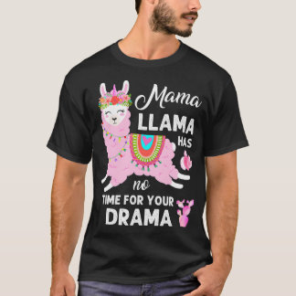 Mamma Llama Little Mors dag Girl Cactus T Shirt