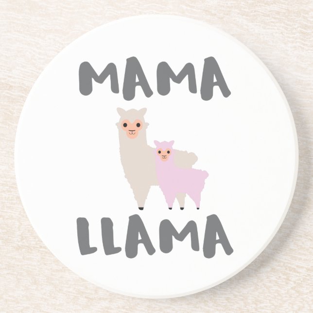 Mamma Llama Mamma Underlägg (Framsidan)