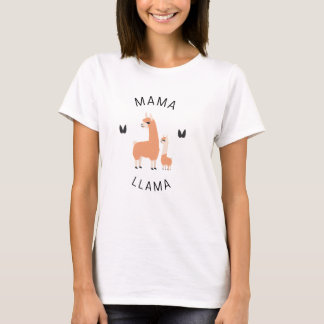 Mamma Llama T Shirt