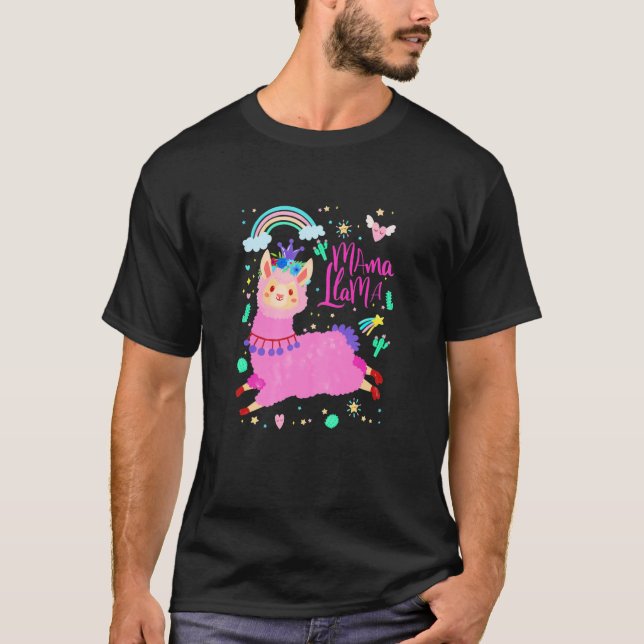 Mamma Llama Tee (Framsida)