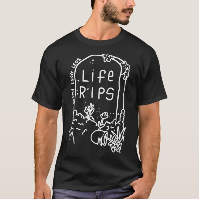 Mamma Long Ben Life Rips Essential T Shirt (Framsida)