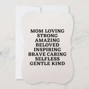 Mamma Loving Strong Fantastisk upplevde inspireran