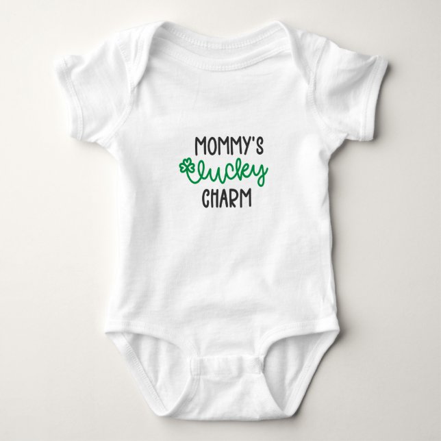 Mamma Lucky Charm Bodydress T Shirt (Framsida)