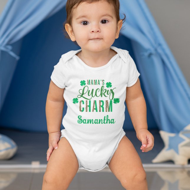 Mamma Lucky Charm St. Patrick's day T Shirt (Skapare uppladdad)