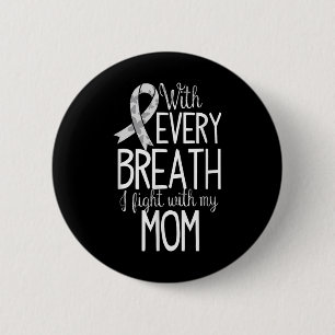 Mamma Lung Cancer Awareness T Shirt Women Manar Ki Knapp
