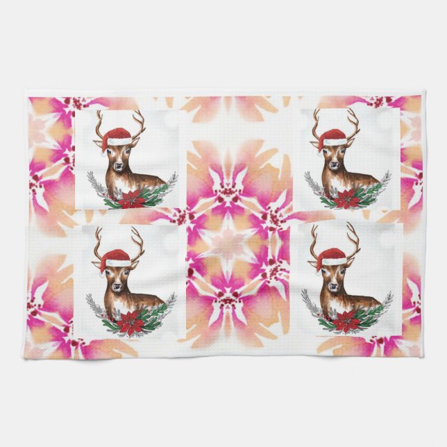 Mamma Luxury Hjort Template Kitchen Towel Kökshandduk (Horisontell)