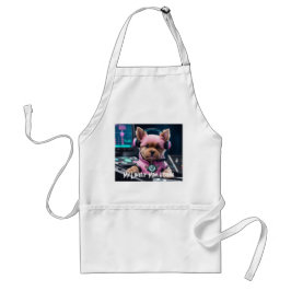 Mamma Luxury Puppy Template Aprons Förkläde