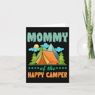 Mamma Lycklig Camper 1:a födelsedagskampanj Kort