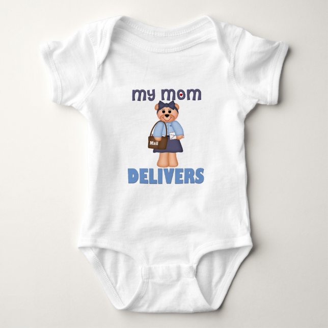 Mamma Mail Carrier T-shirt (Framsida)