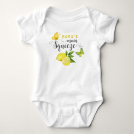 Mamma Main Squeeze Cute Lemon Butterfly T Shirt
