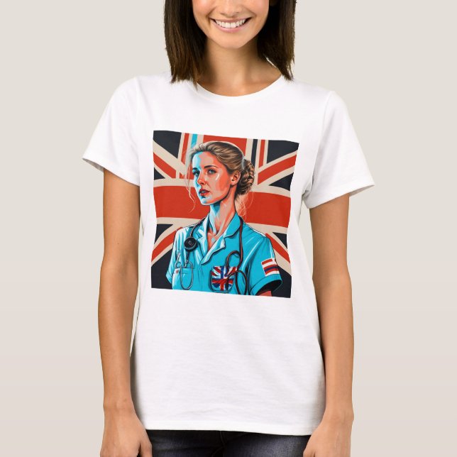 Mamma Maka Nurse T-Shirt (Framsida)