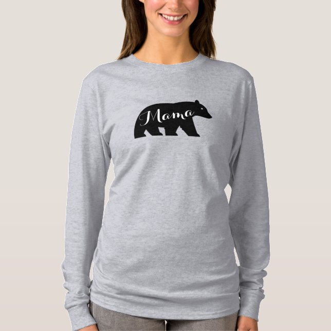 Mamma mamma Bear Matching T Shirt (Framsida)