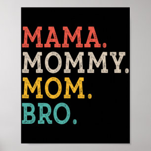 Mamma Mamma Bro - Mors dag Poster