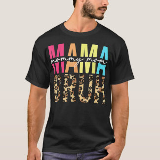 MAMMA MAMMA BRUH Funny Boy Mamma Life Mammor  T Shirt