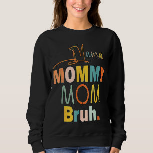 Mamma Mamma Bruh Mamma och Me Boy Mamma Life 8 T Shirt