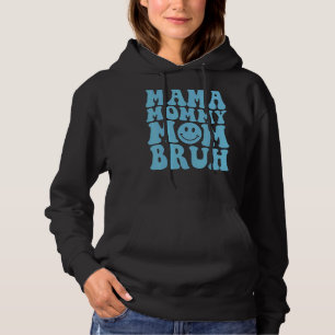Mamma Mamma Bruh Mamma Womens Smile Ansikte T Shirt