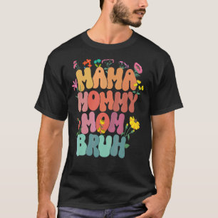 Mamma Mamma Bruh Mors dag Flowers Pastel 1 T Shirt