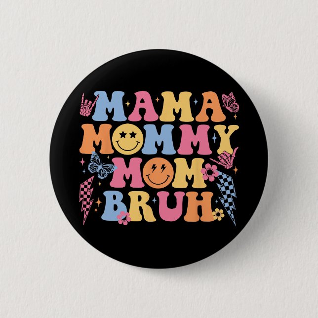 Mamma Mamma Bruh Mors dag kvinnor Mamma Li Knapp (Framsida)