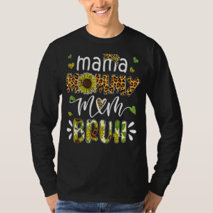 Mamma Mamma Bruh Retro Mamma och Me Boy Mamma Li T Shirt