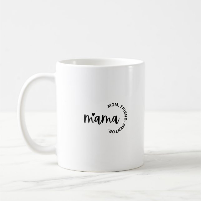 Mamma- Mamma,Friend Mentor Kids' Basic T-Shirt Kaffemugg (Vänster)