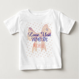 Mamma Mamma Kärlek Cute Snyggt Modern Mors dag T Shirt