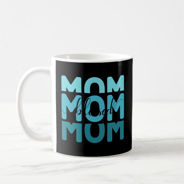 Mamma Mamma Mamma Blank Kaffemugg (Vänster)