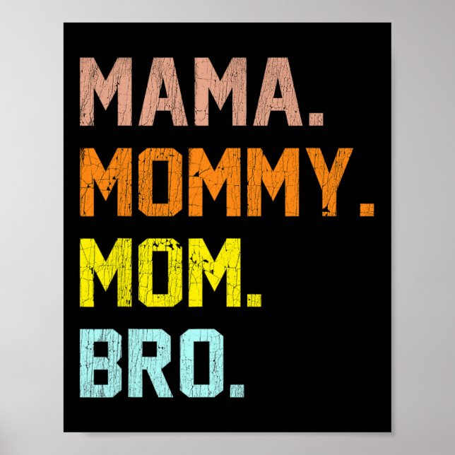 Mamma Mamma Mamma Bro Mors dag Poster (Framsidan)