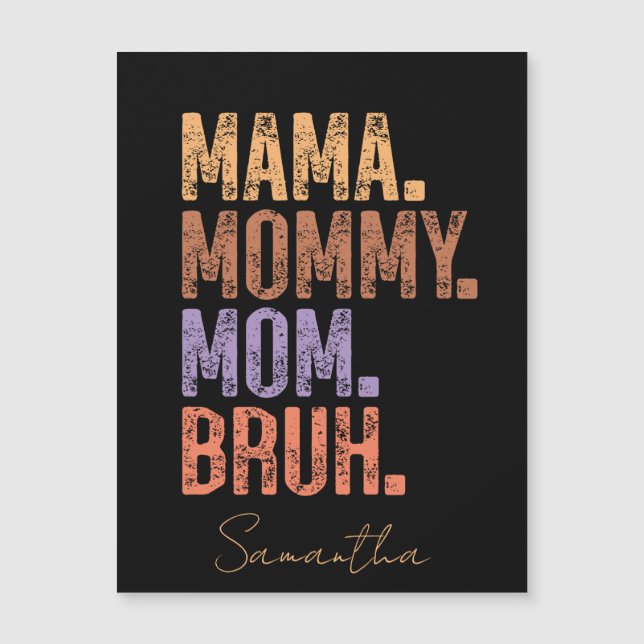 Mamma. Mamma. Mamma. Bruh (Framsida)