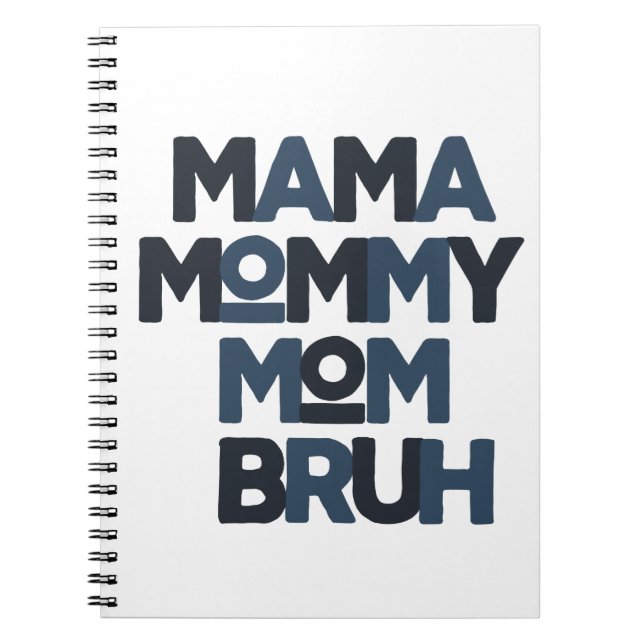 Mamma Mamma Mamma Bruh Anteckningsbok (Framsidan)