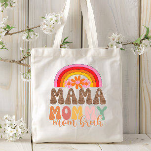 Mamma Mamma Mamma Bruh Funny Retro Groovy Tygkasse