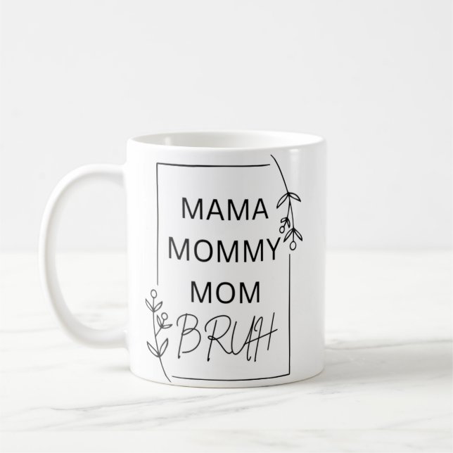 Mamma Mamma Mamma Bruh Kaffemugg (Vänster)