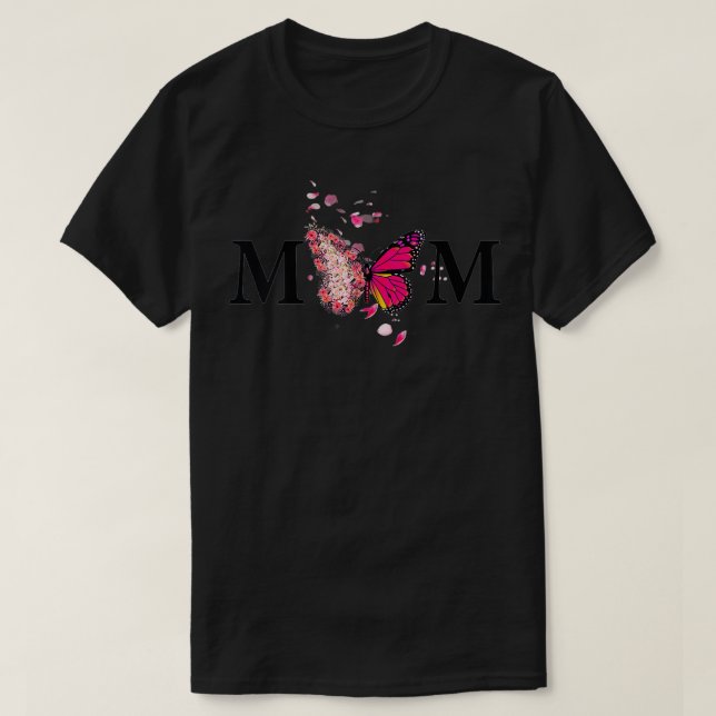 Mamma Mamma Mamma Madre för Womens Mors dag Butter T Shirt (Design framsida)