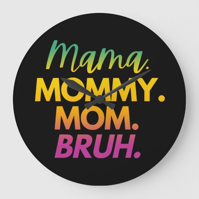 MAMMA MAMMA MOM BRUH STOR KLOCKA (Framsida)