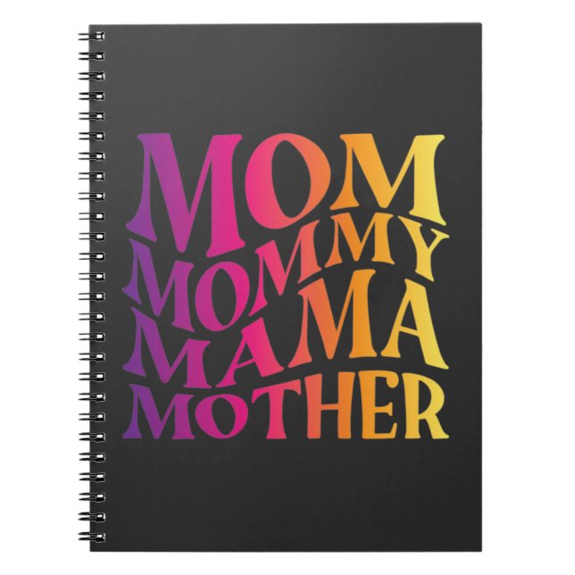 mamma mamma mor anteckningsbok (Framsidan)