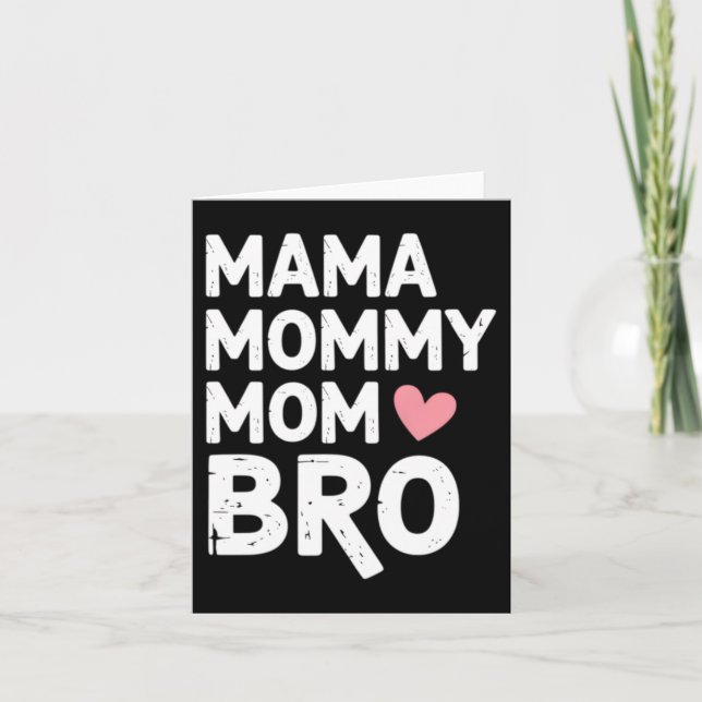 Mamma Mamma Mor Bror Mors Dag Kort (Framsida)