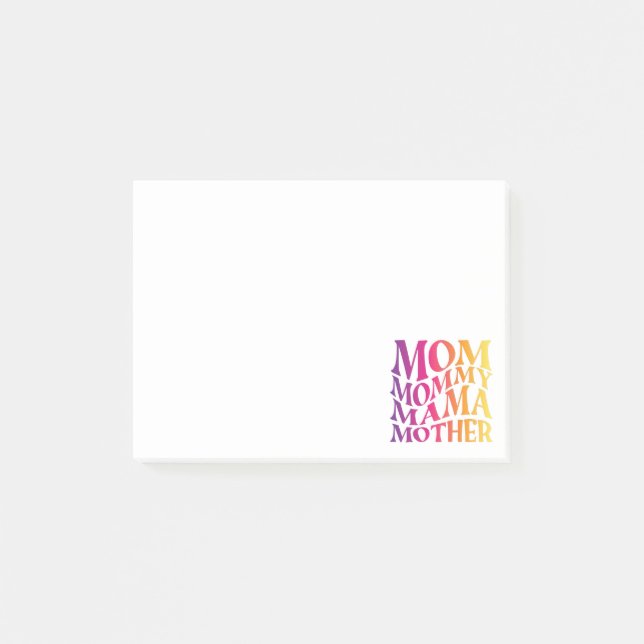 mamma mamma mor post-it block (Framsida)