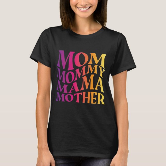 mamma mamma mor t shirt (Framsida)