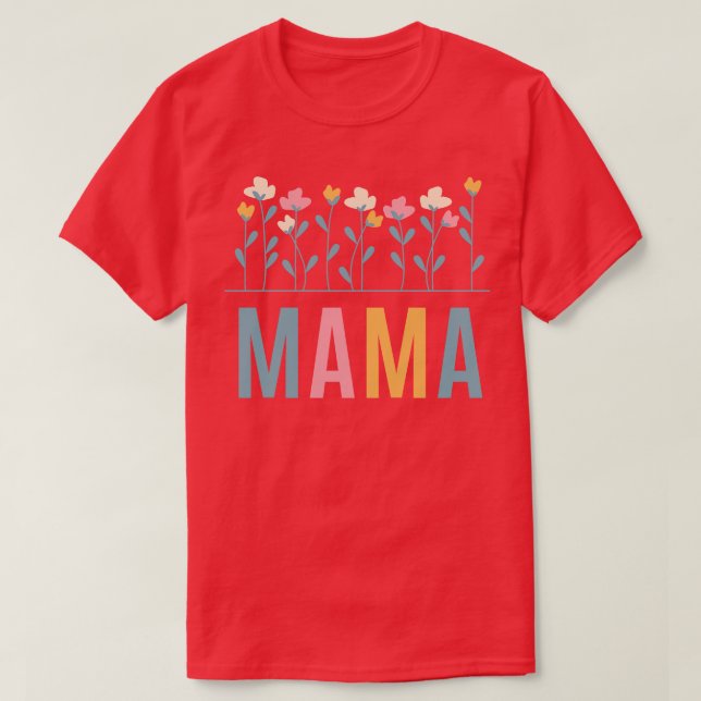 Mamma Mamma Mors dag T Shirt (Design framsida)