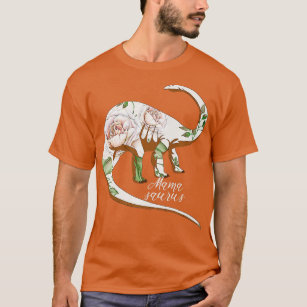 Mamma Mamma saurus Brontosaurus T. T Shirt