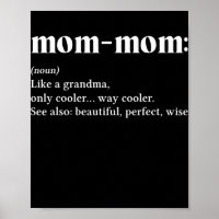 Mamma mamma som en Vintage med enbart mormor