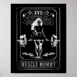 Mamma Mamma Tarot Card Mamma Lycklig Mors dag Mamm Poster