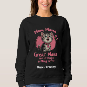 Mamma, Mamma, Underbar Mamma för bättre Anpassade T Shirt